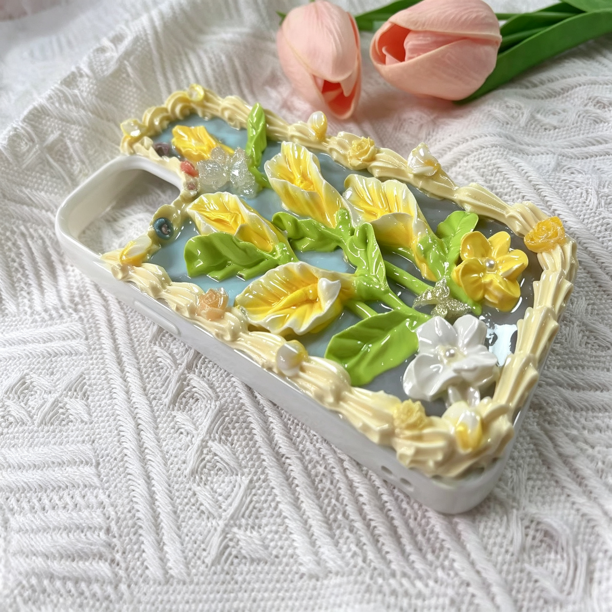 Calla Lily decoden Phone case