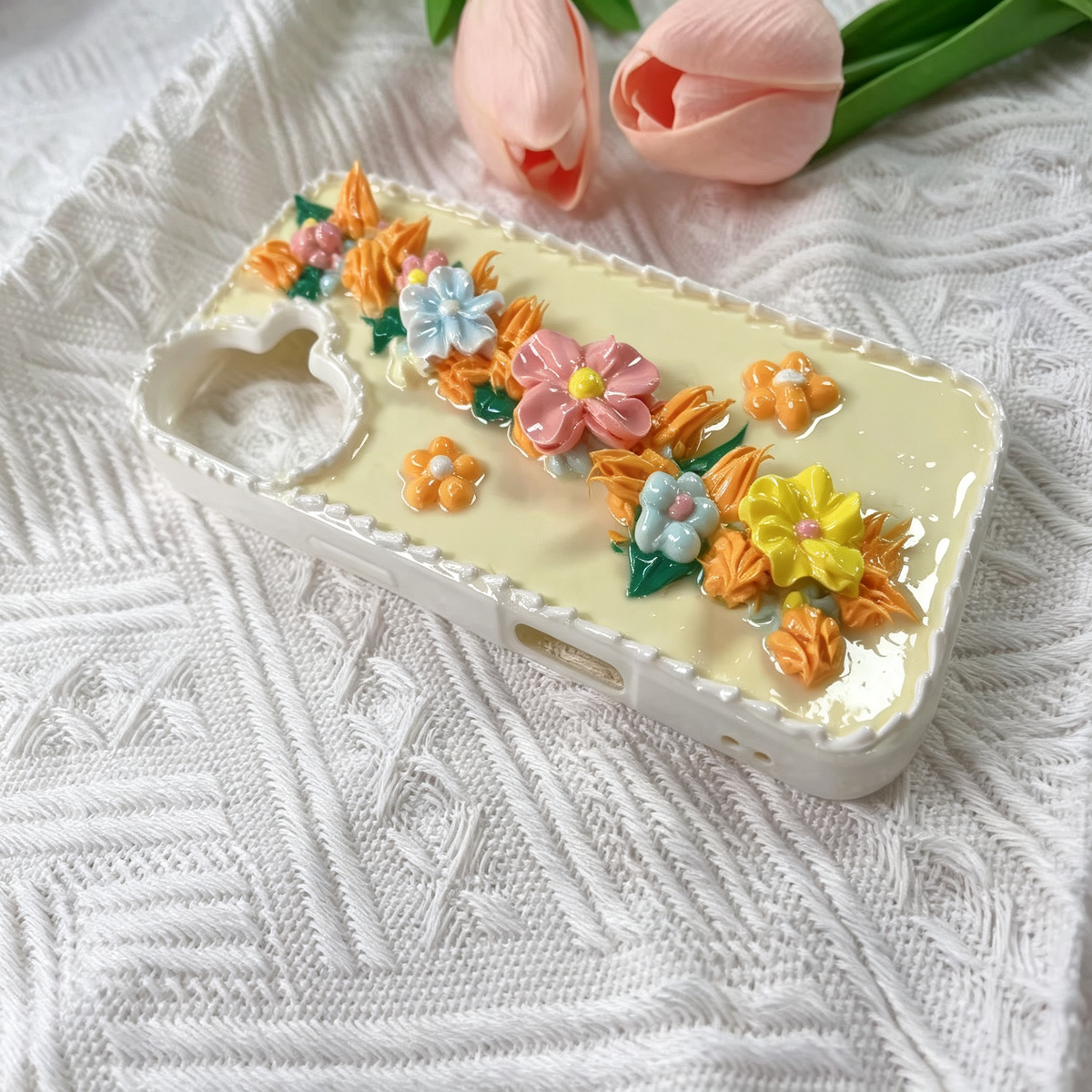 Five‑Petaled Flower decoden Phone case