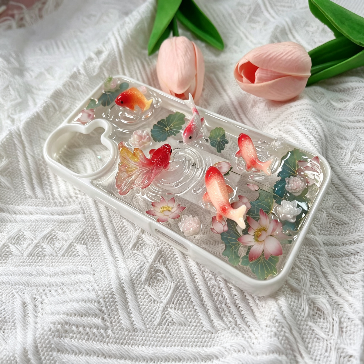Crystal Koi DIY Phone Case Kit