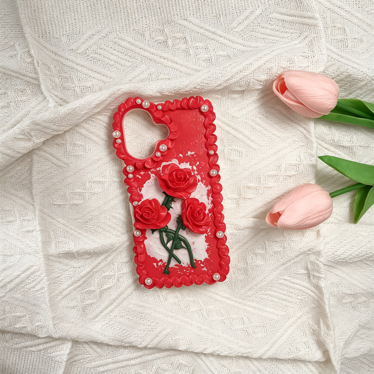 Flower-Rose decoden Phone case