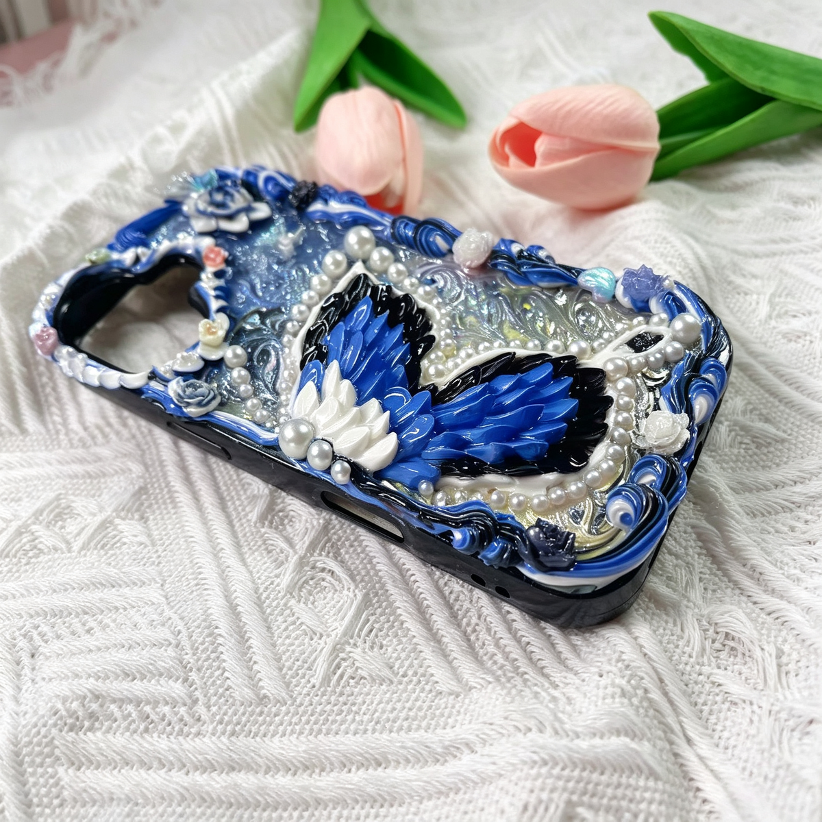 Flower-butterfly decoden Phone case