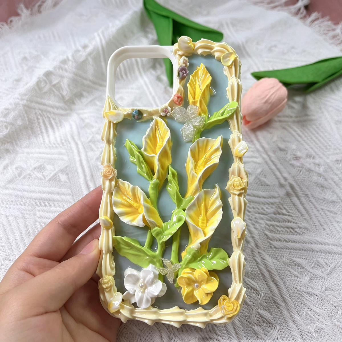 Calla Lily  decoden Phone case