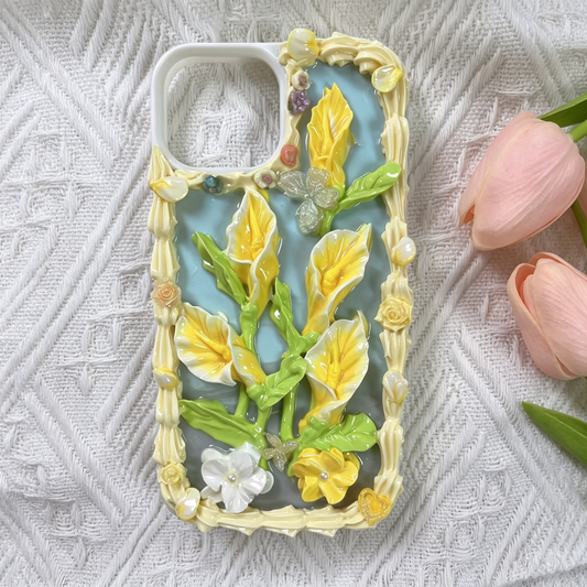 Calla Lily  decoden Phone case
