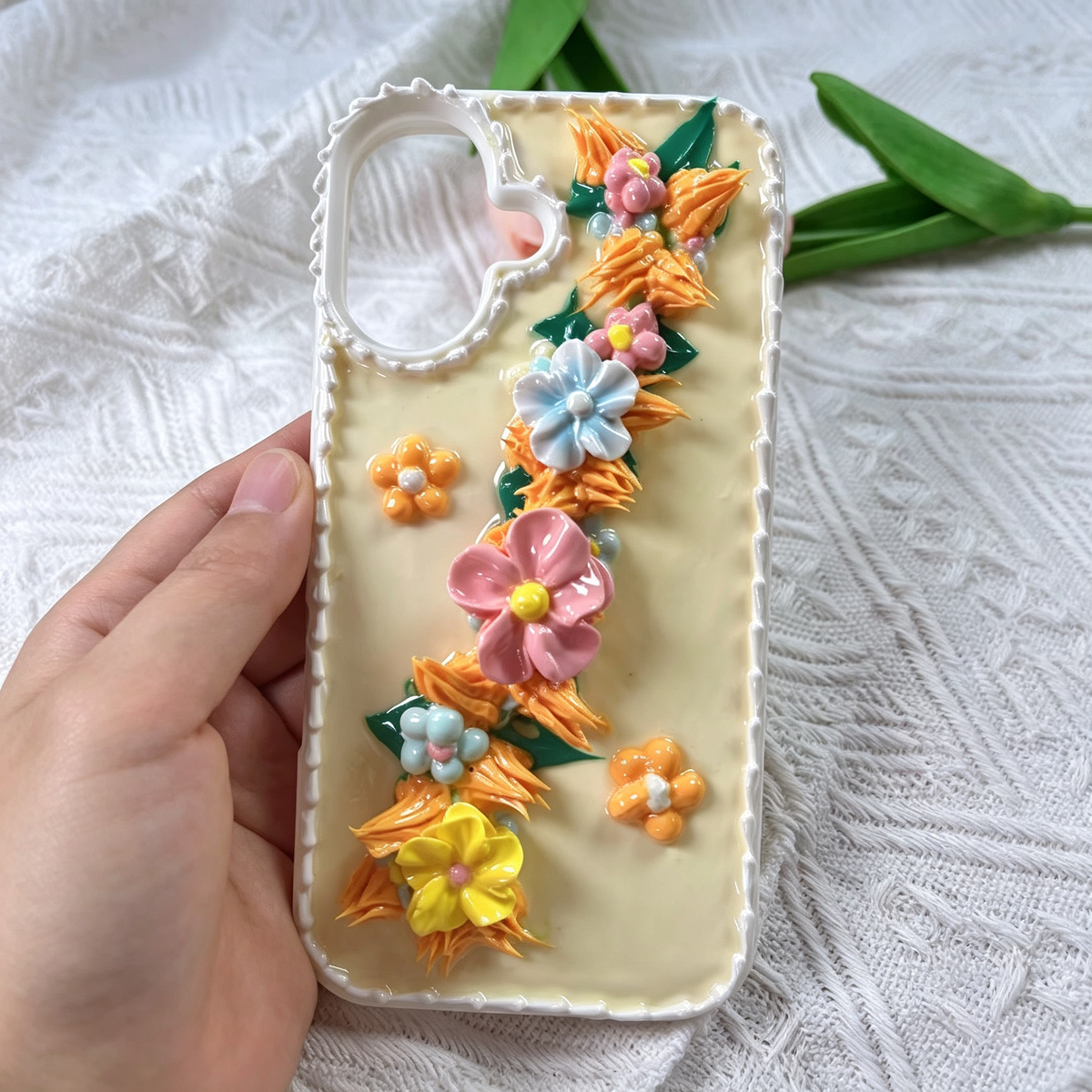 Five‑Petaled Flower decoden Phone case