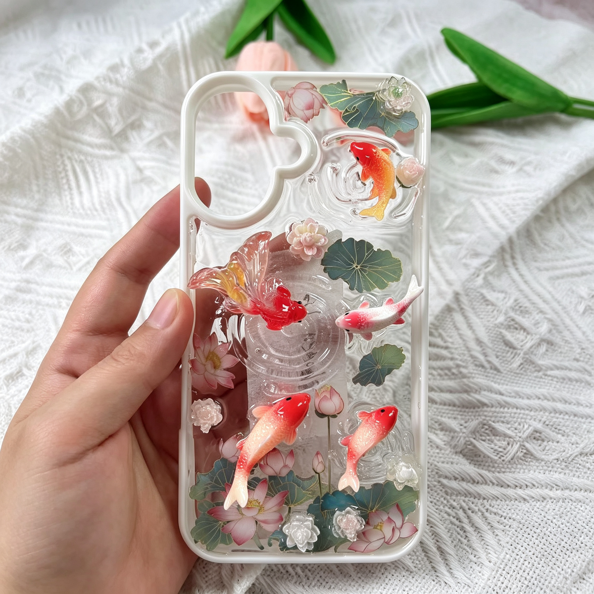 Crystal Koi DIY Phone Case Kit