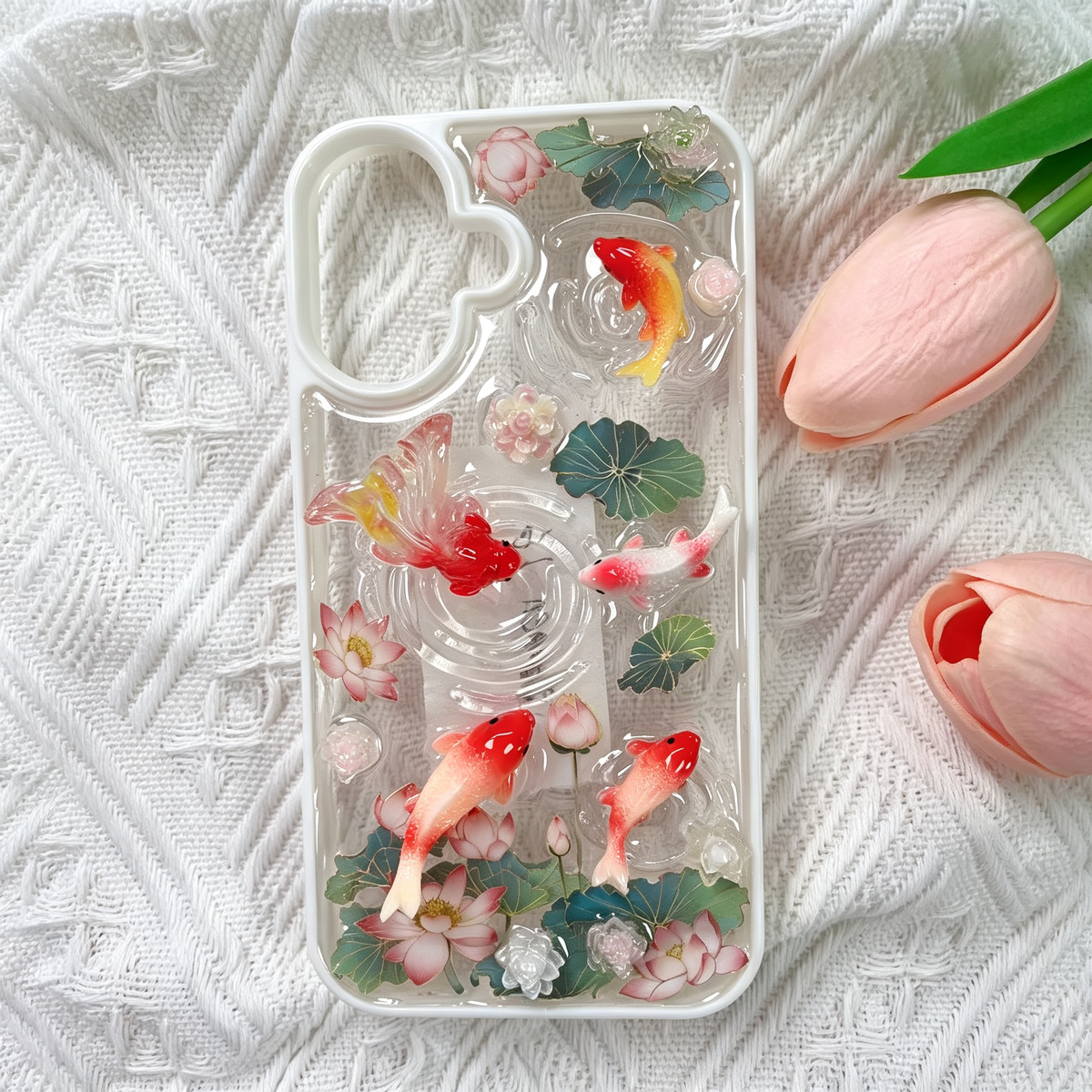 Crystal Koi DIY Phone Case Kit