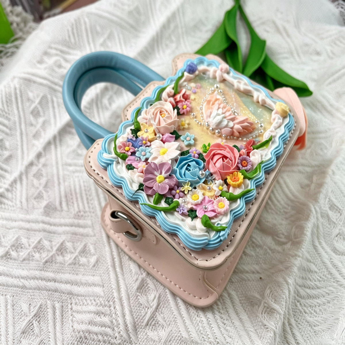 butterfly+flower Decoden Small bags