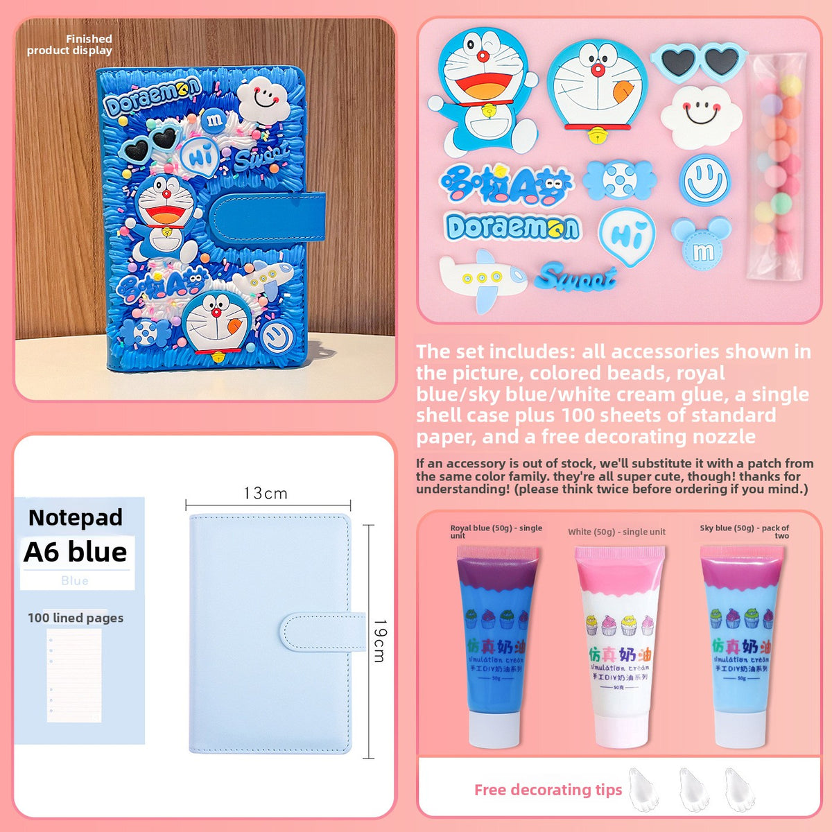 Decoden DIY Notebook Cover Kit