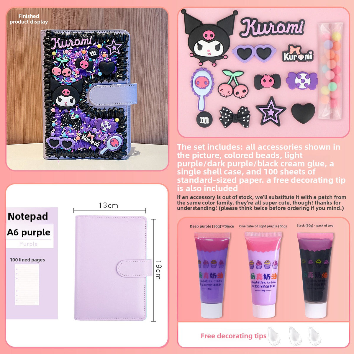 Decoden DIY Notebook Cover Kit