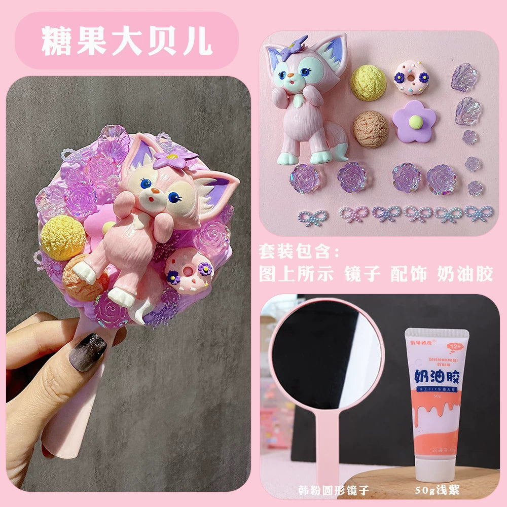 Cartoon Decoden DIY Mirror Kit