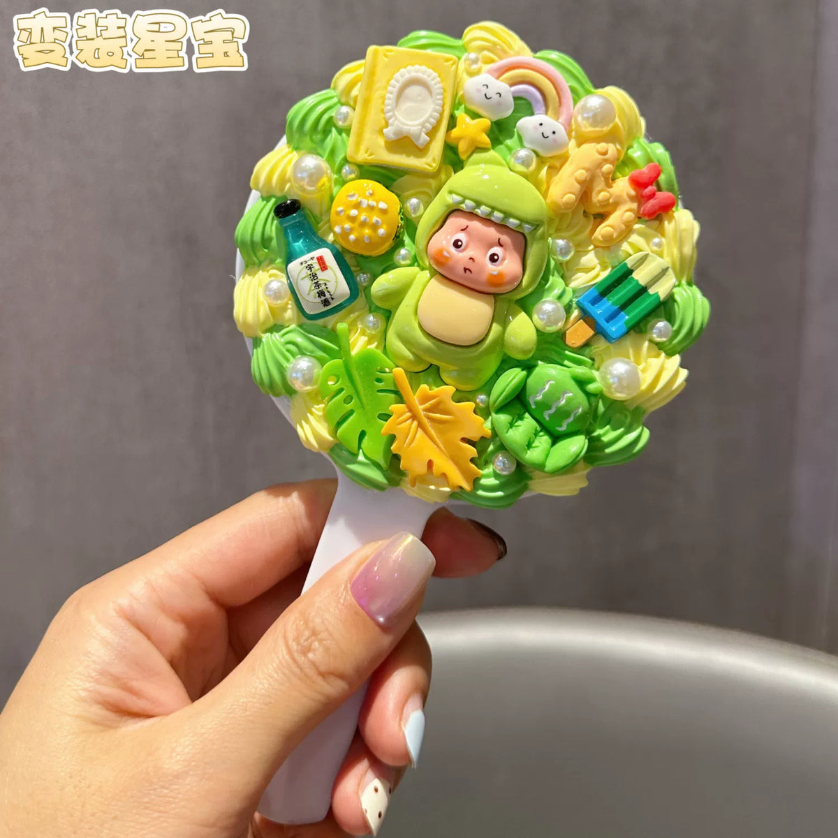 Cartoon Decoden DIY Mirror Kit