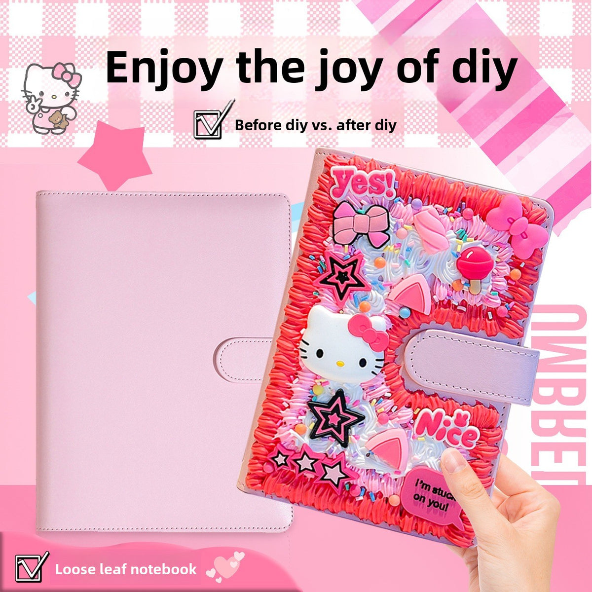 Decoden DIY Notebook Cover Kit