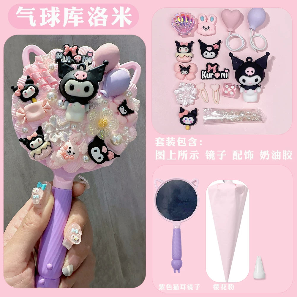 Cartoon Decoden DIY Mirror Kit