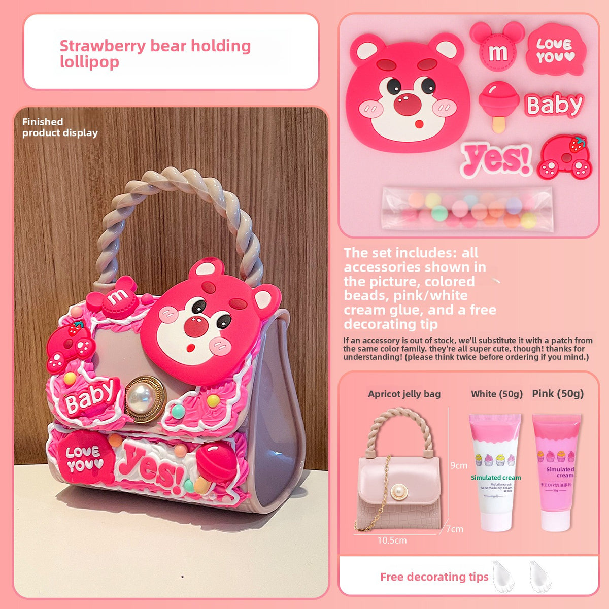 Decoden DIY Crossbody Bag  Kit