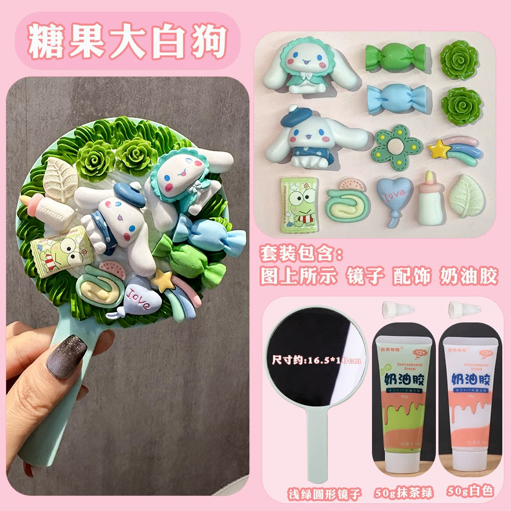 Cartoon Decoden DIY Mirror Kit