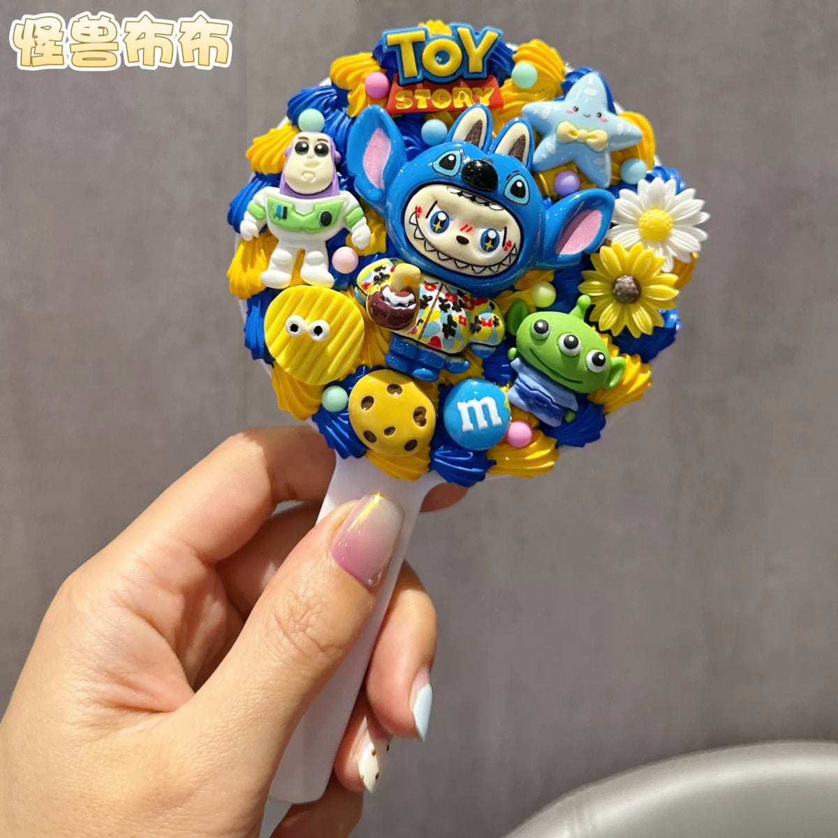 Cartoon Decoden DIY Mirror Kit