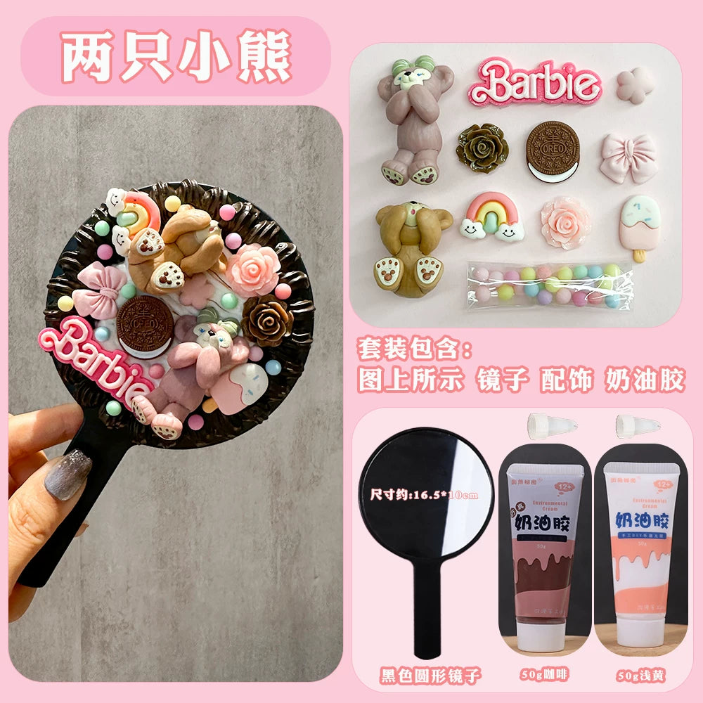 Cartoon Decoden DIY Mirror Kit