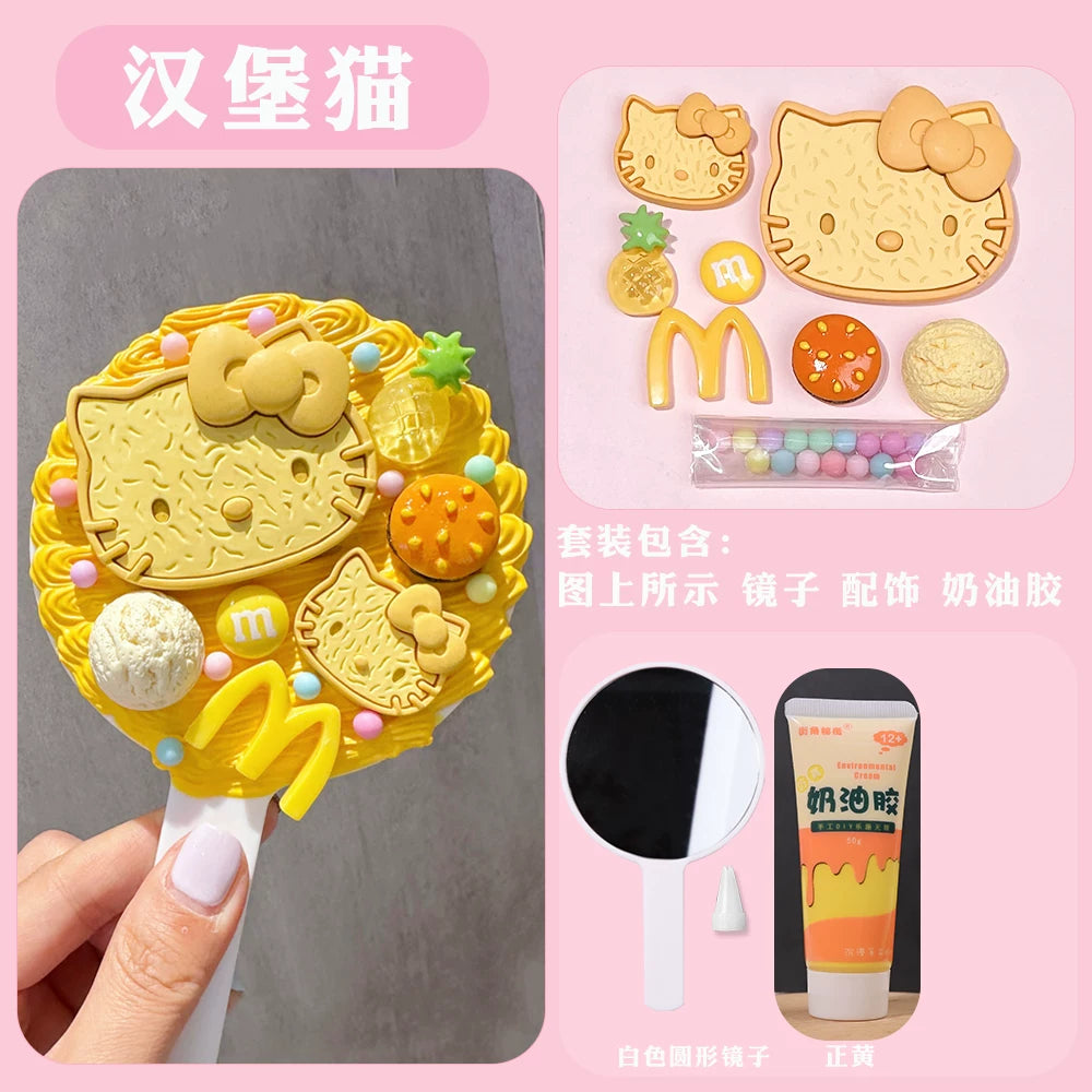 Cartoon Decoden DIY Mirror Kit