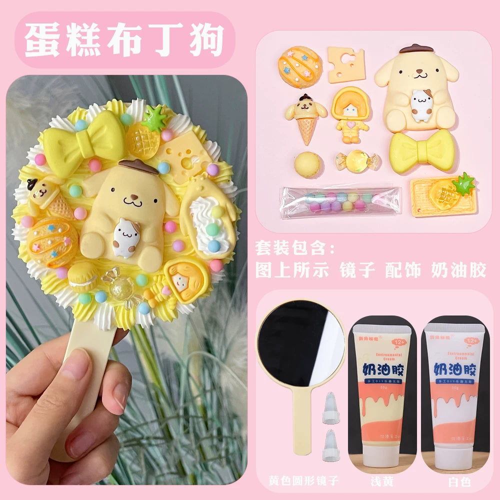 Cartoon Decoden DIY Mirror Kit