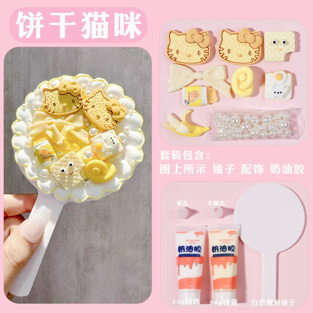 Cartoon Decoden DIY Mirror Kit