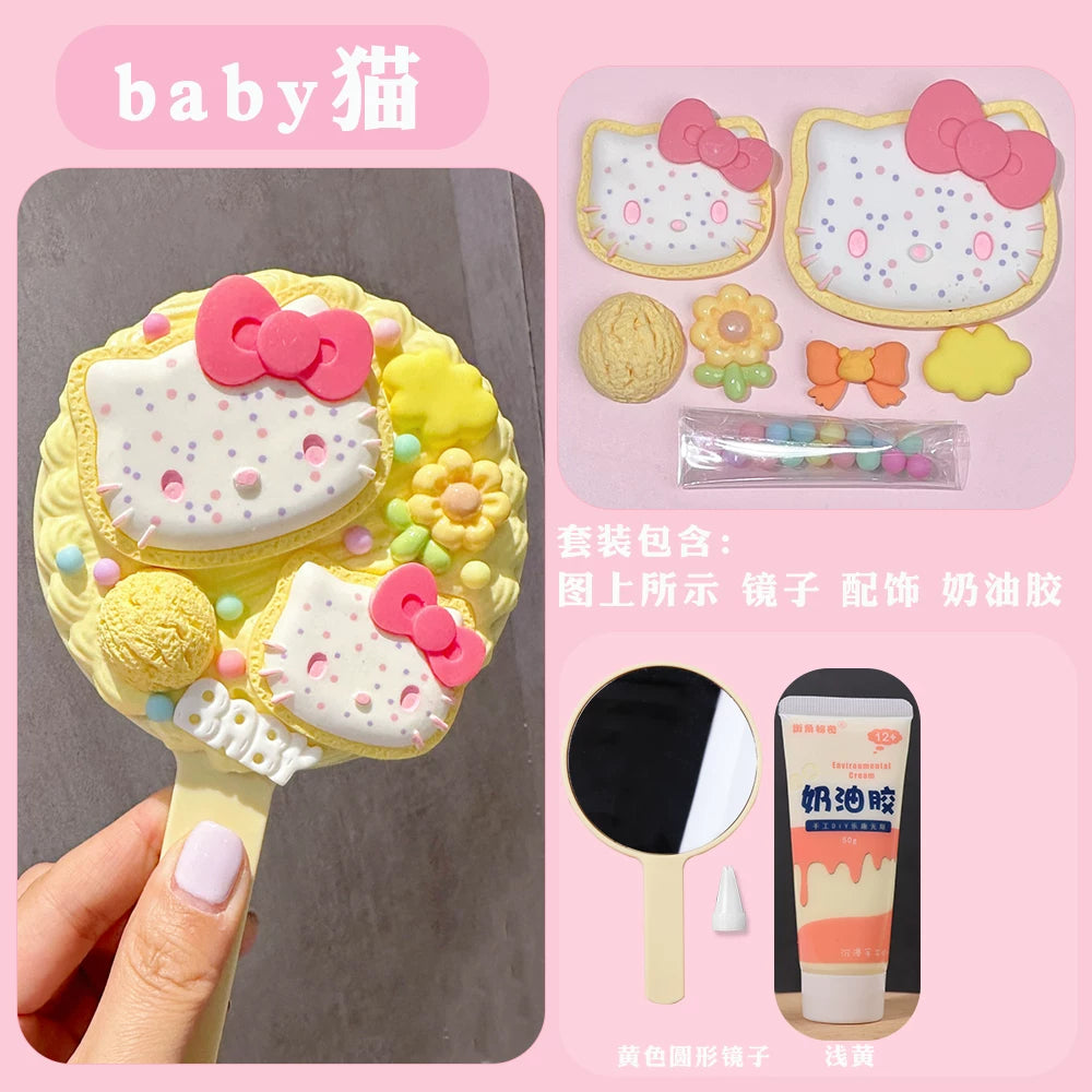 Cartoon Decoden DIY Mirror Kit