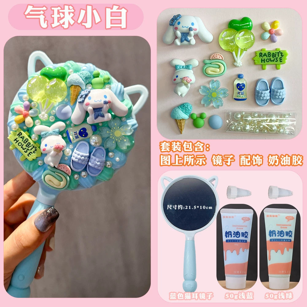 Cartoon Decoden DIY Mirror Kit