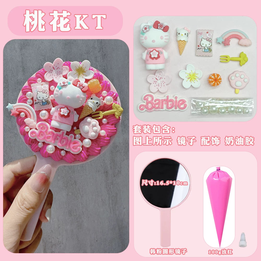 Cartoon Decoden DIY Mirror Kit