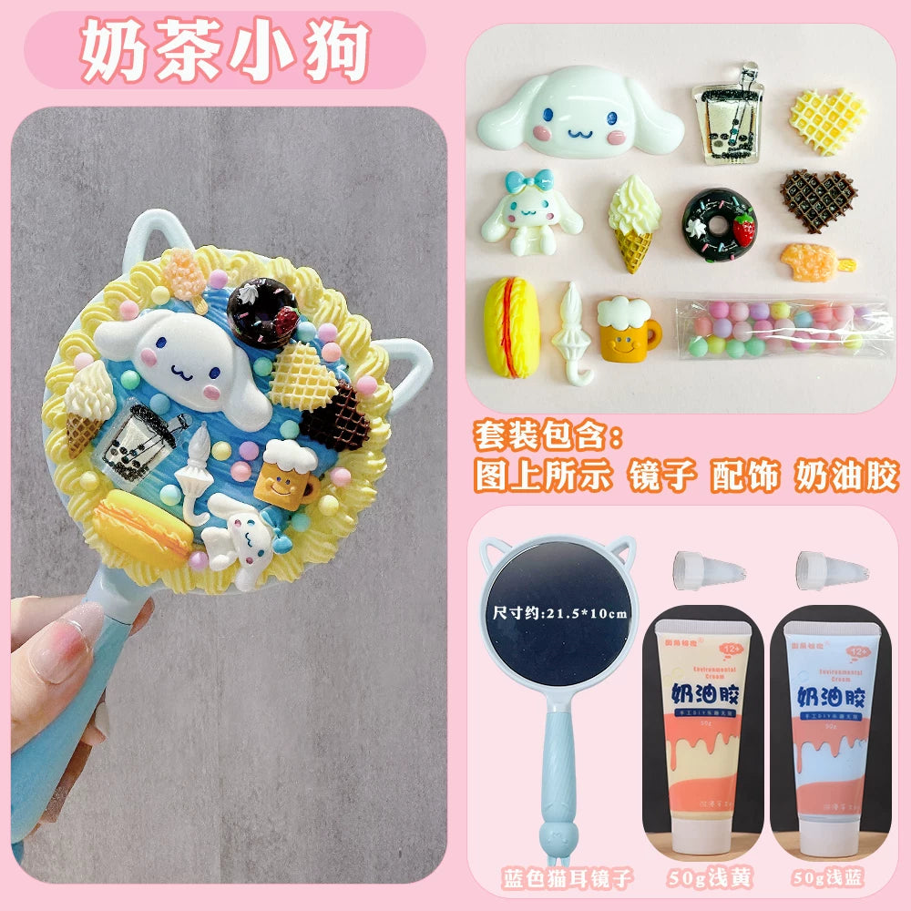 Cartoon Decoden DIY Mirror Kit