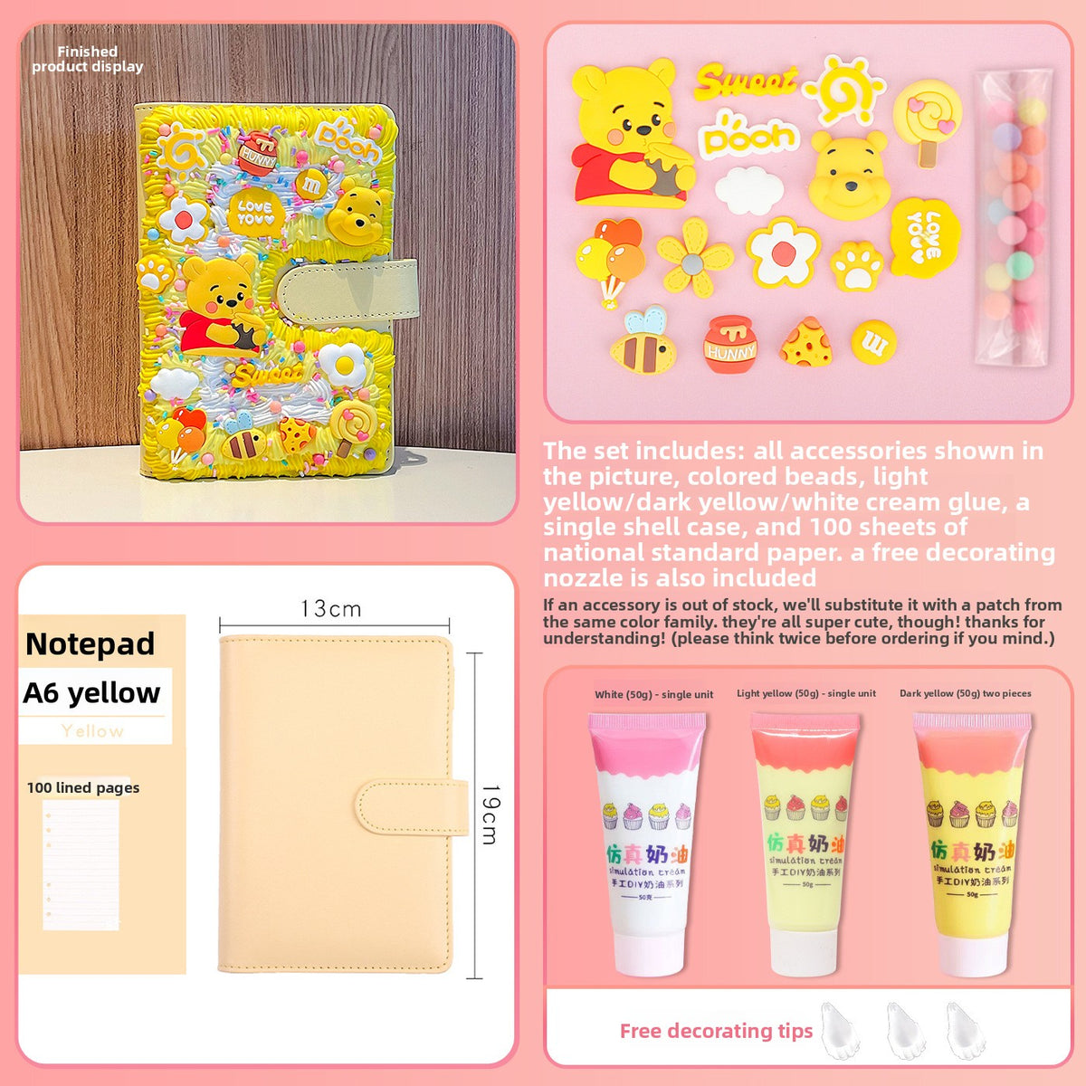 Decoden DIY Notebook Cover Kit