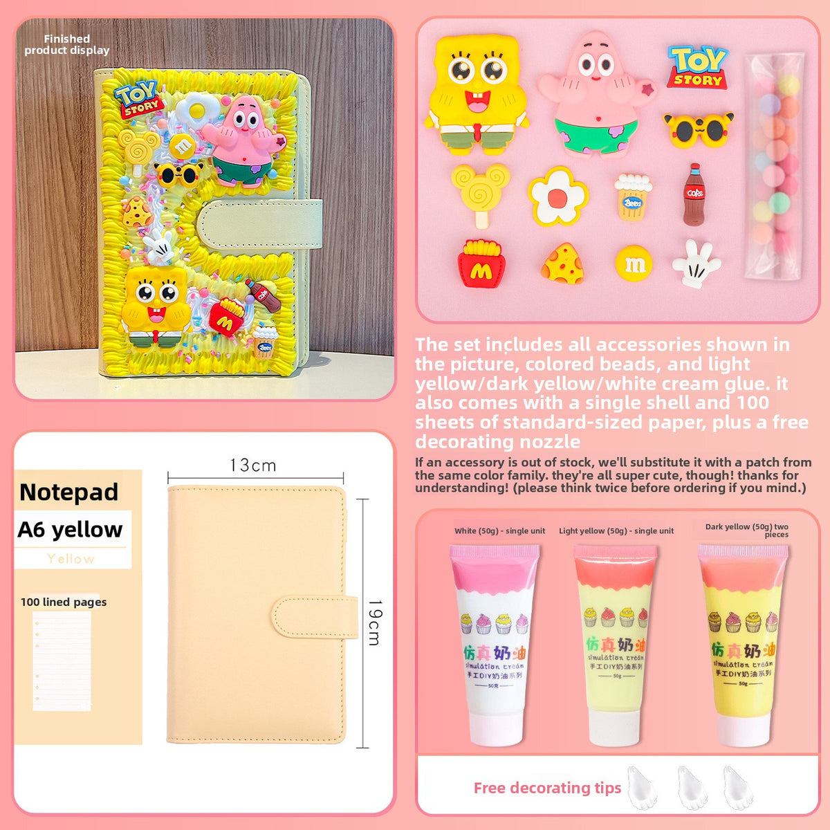 Decoden DIY Notebook Cover Kit