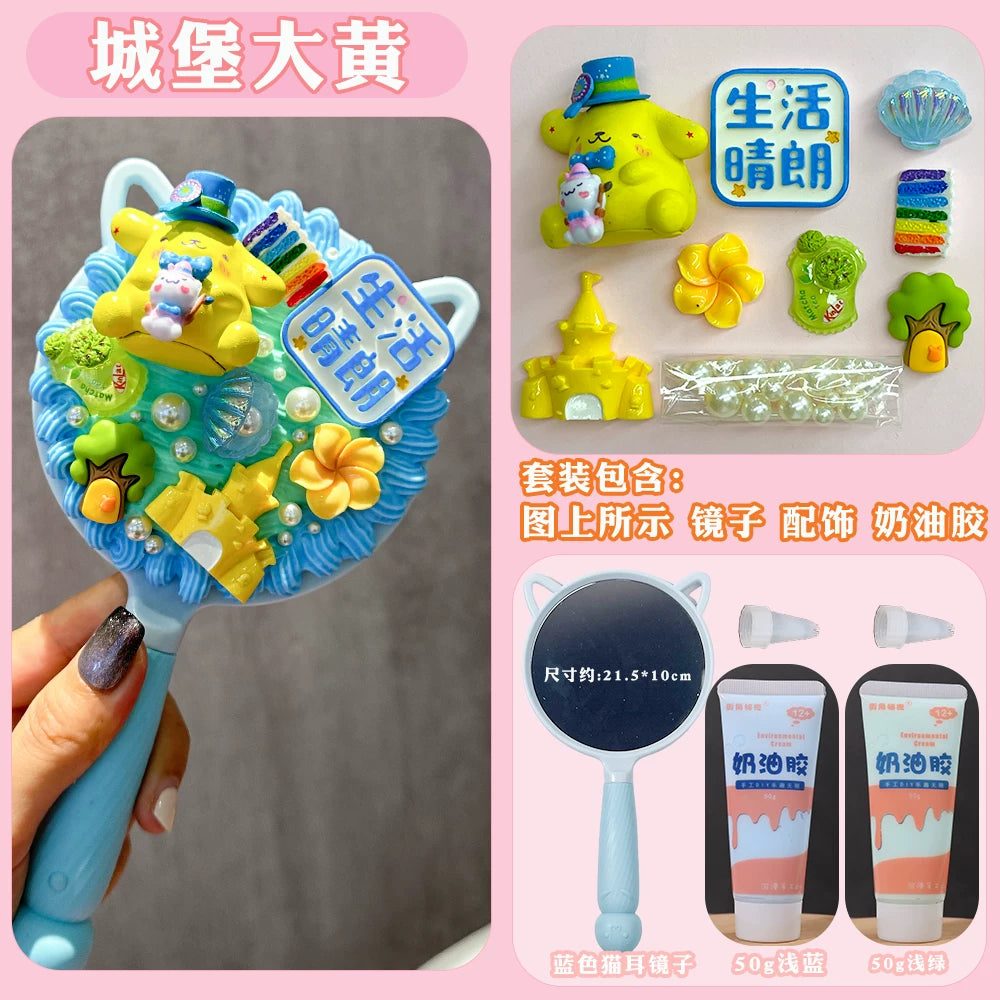 Cartoon Decoden DIY Mirror Kit