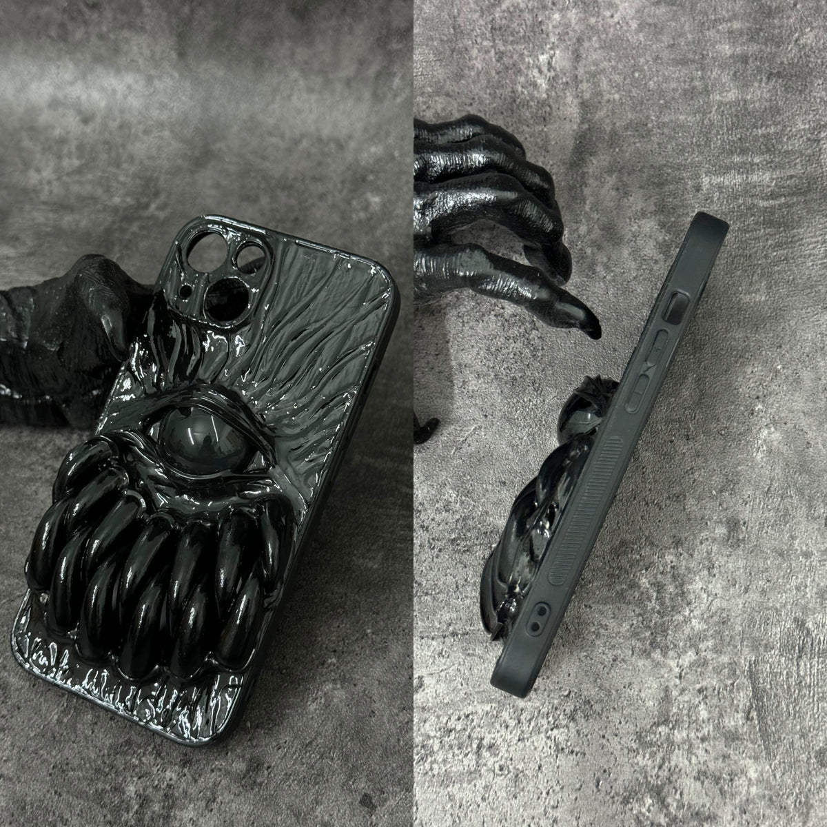 3D Cthulhu decoden Phone Case, Monster Buck‑Teeth Shell
