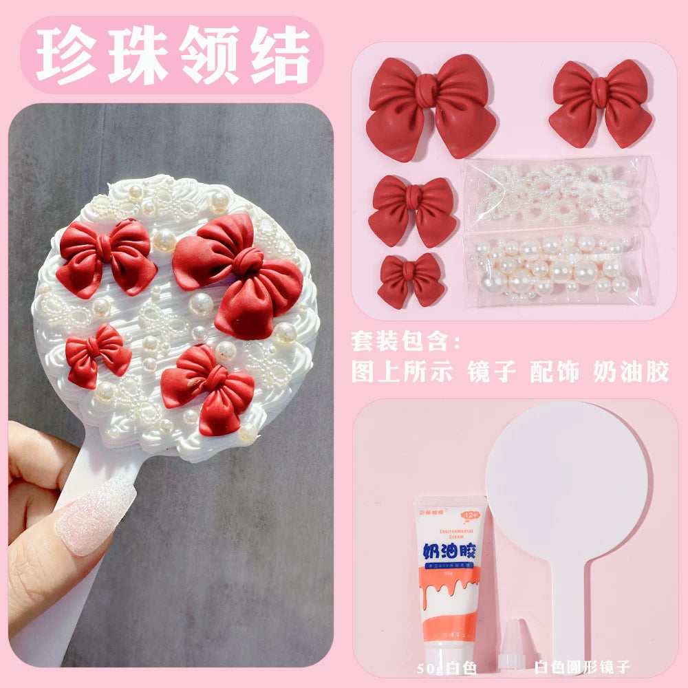 Cartoon Decoden DIY Mirror Kit