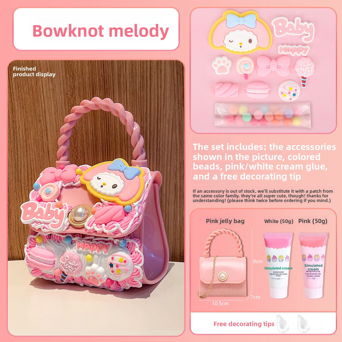 Decoden DIY Crossbody Bag  Kit