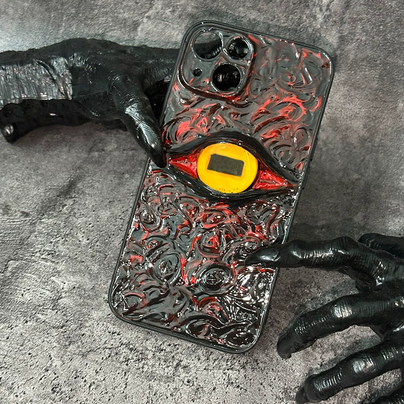 3D Eyeball decoden Phone Case