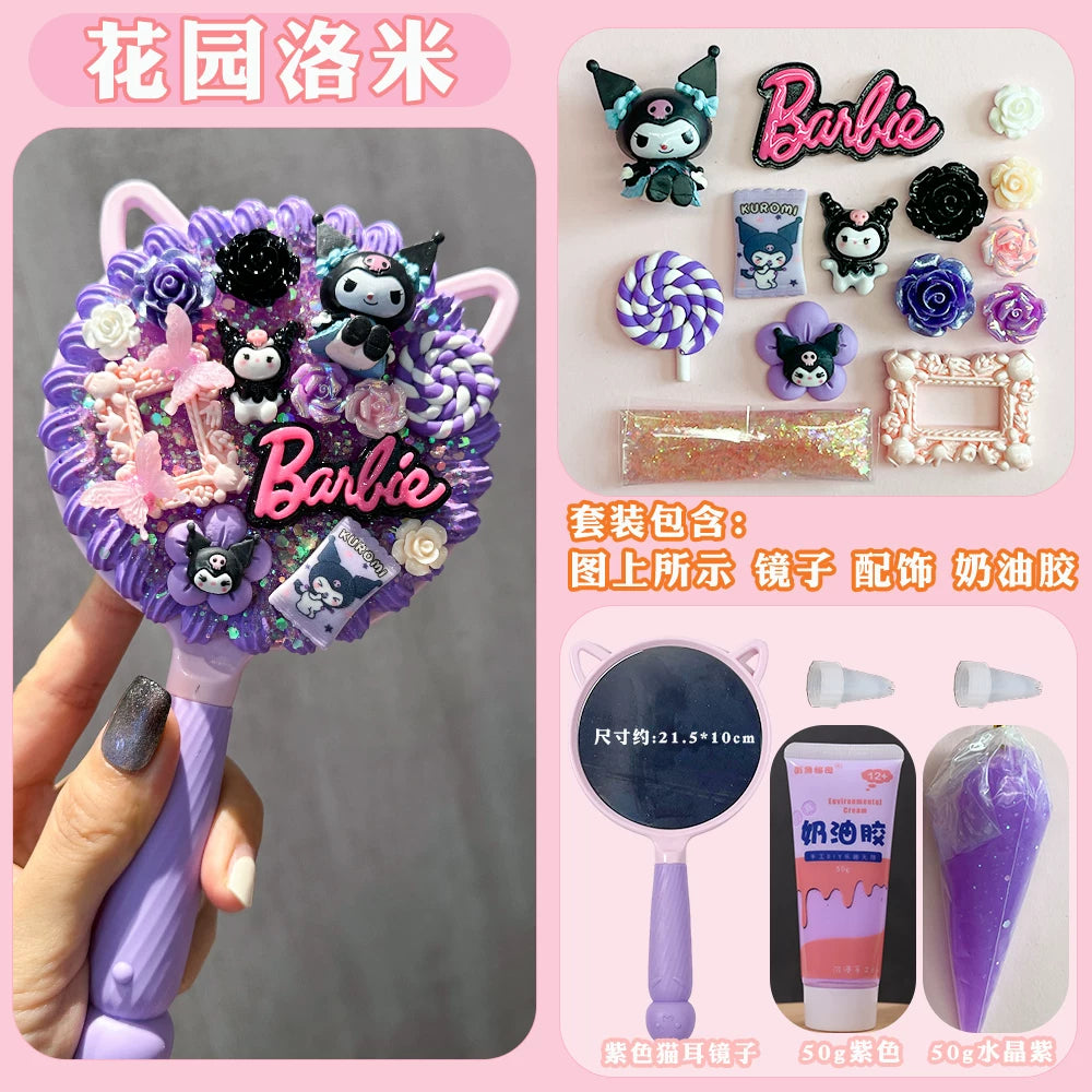Cartoon Decoden DIY Mirror Kit