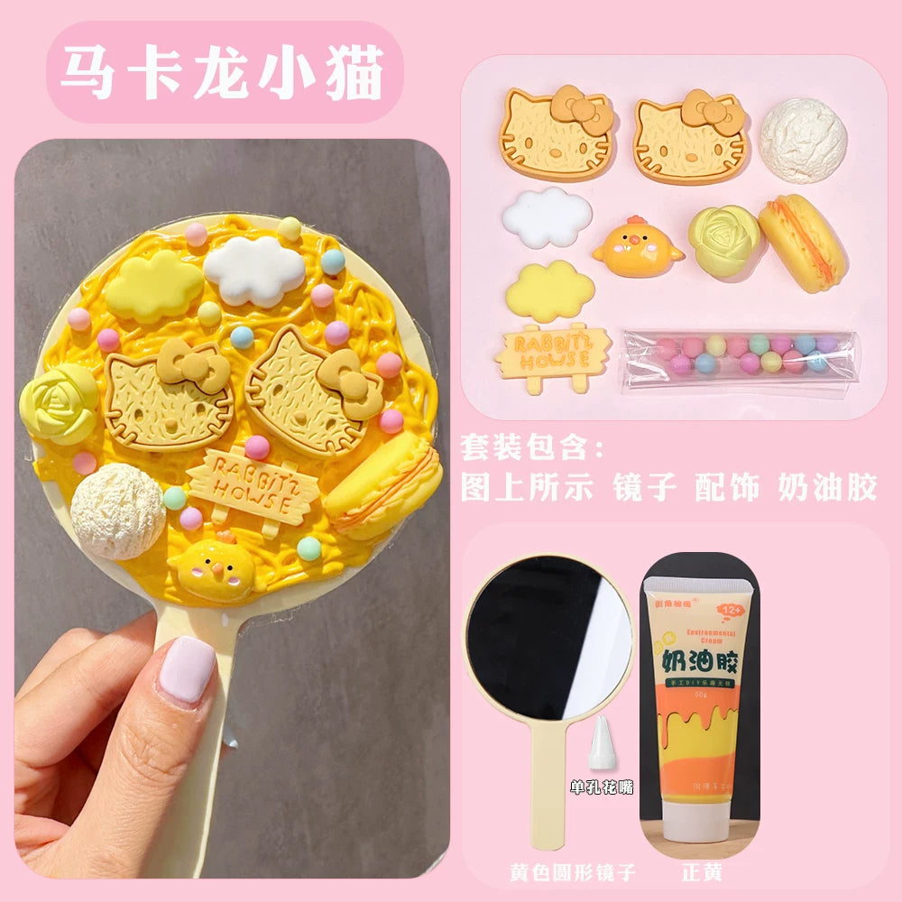 Cartoon Decoden DIY Mirror Kit