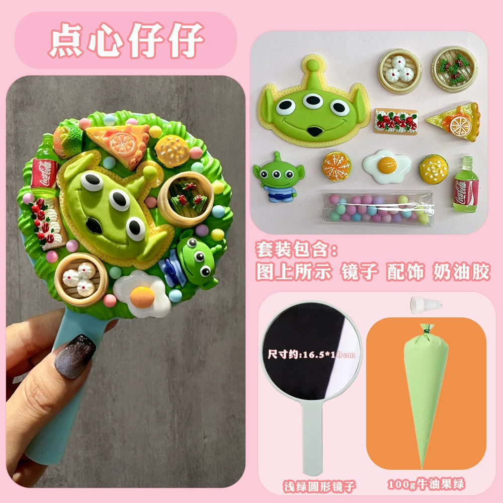 Cartoon Decoden DIY Mirror Kit