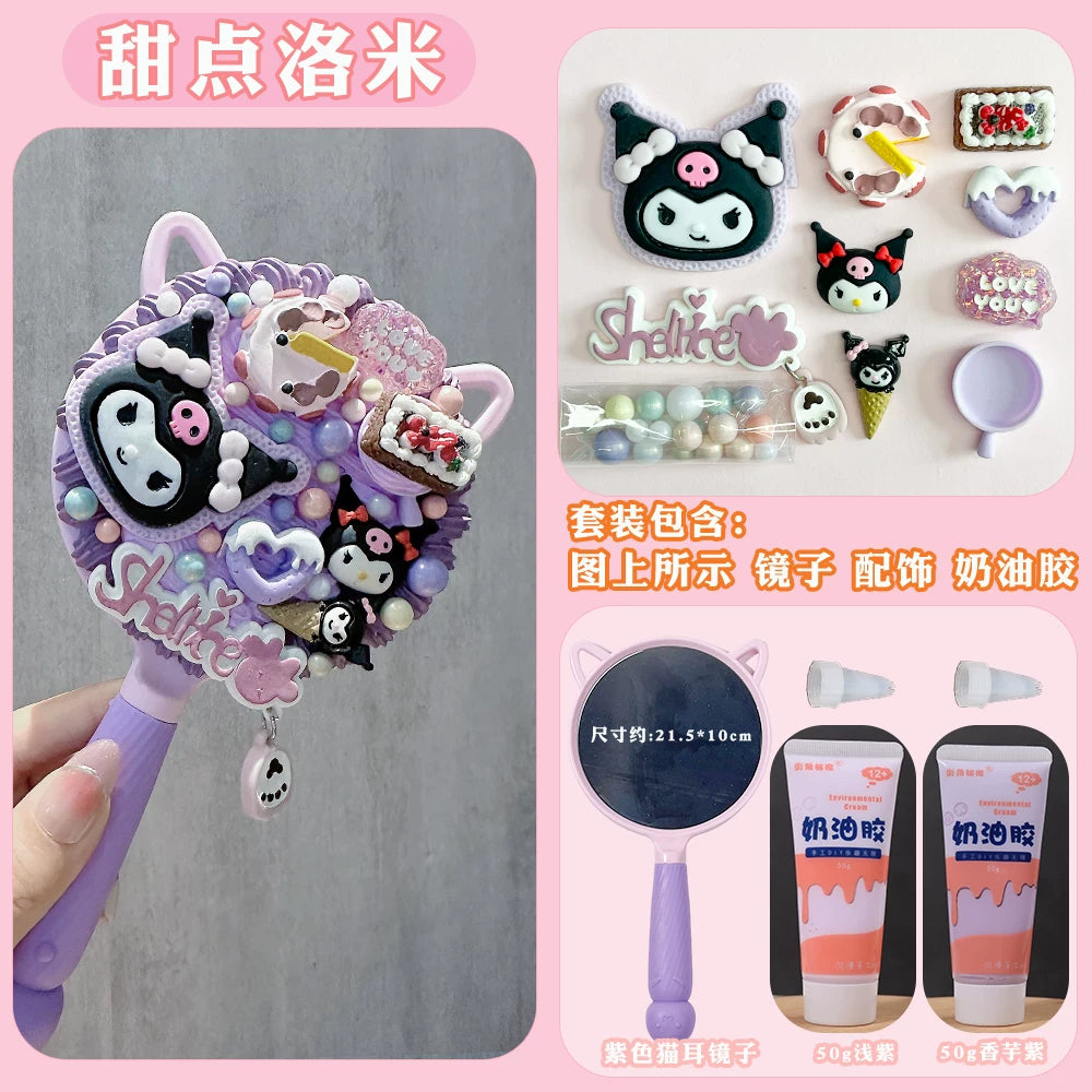 Cartoon Decoden DIY Mirror Kit