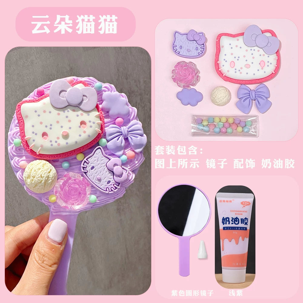 Cartoon Decoden DIY Mirror Kit