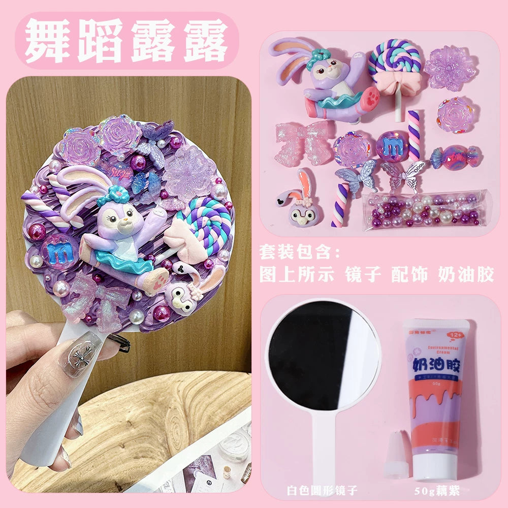 Cartoon Decoden DIY Mirror Kit