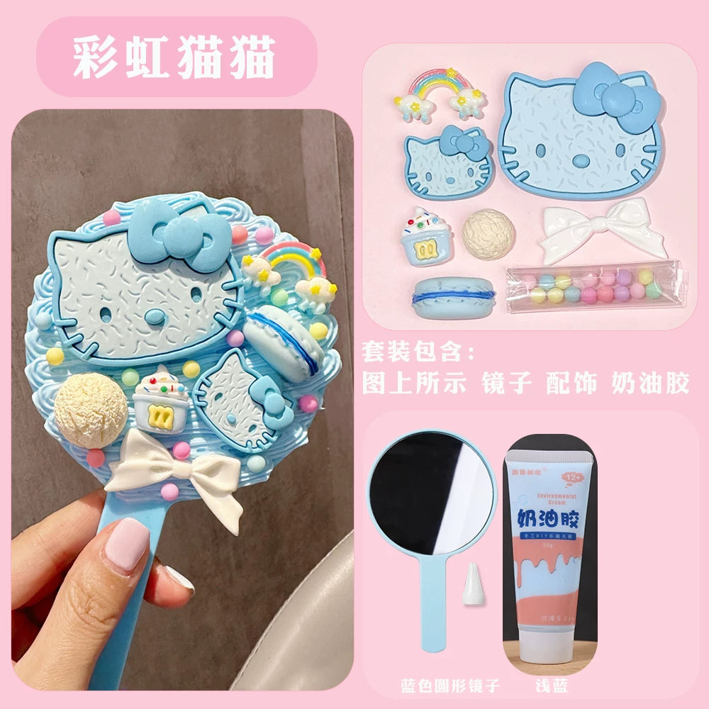 Cartoon Decoden DIY Mirror Kit
