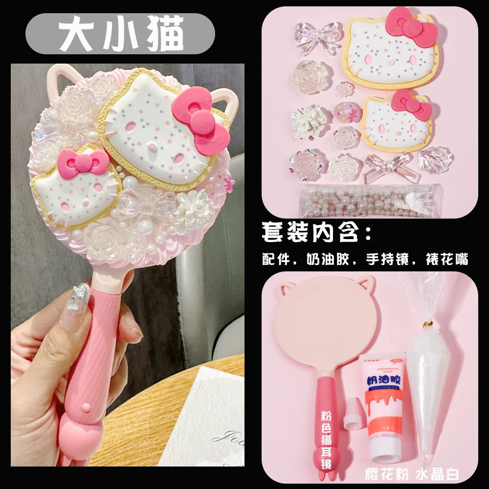 Cartoon Decoden DIY Mirror Kit