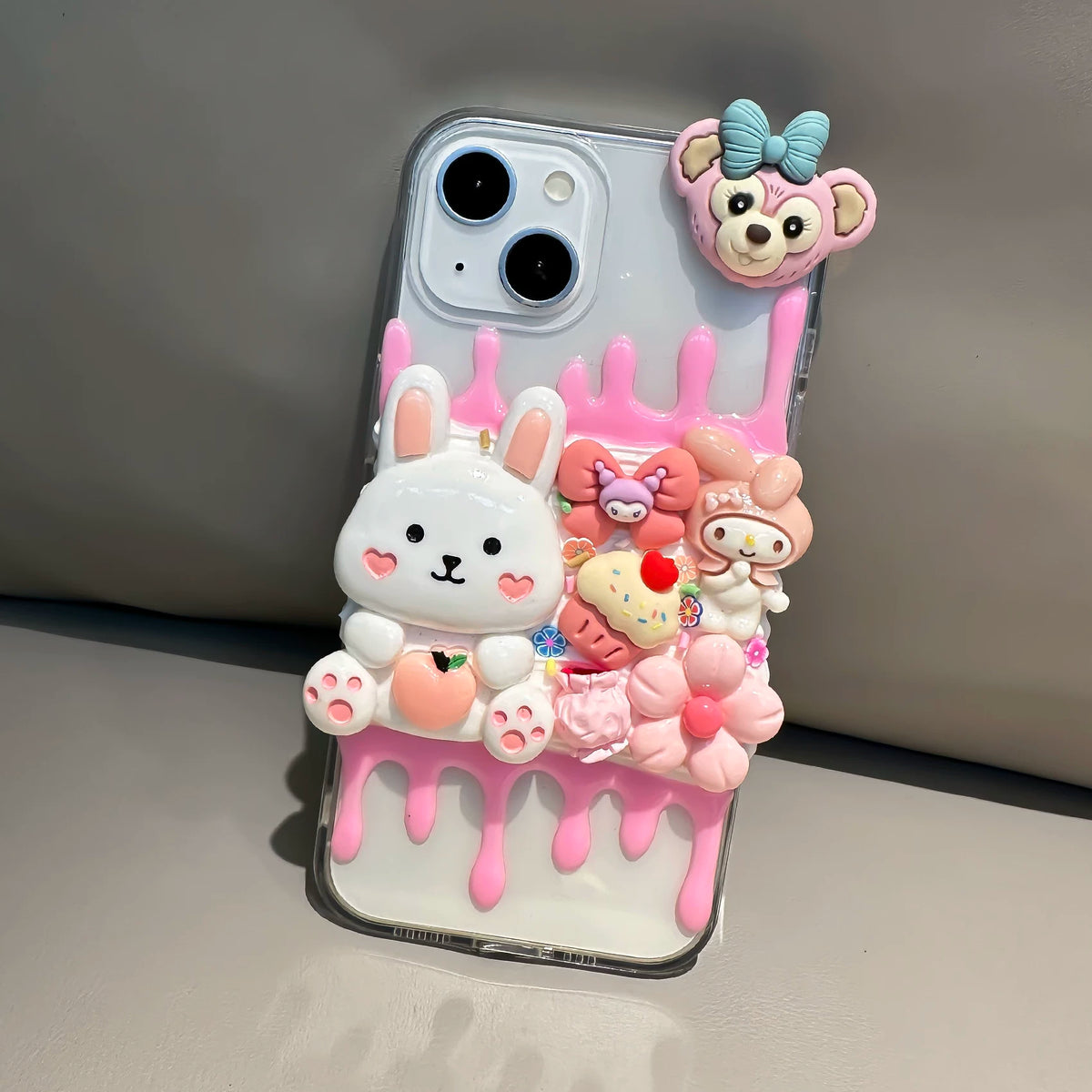 Cartoon & Food Miniatures decoden DIY phone case  DIY kits