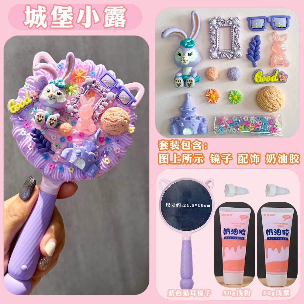 Cartoon Decoden DIY Mirror Kit