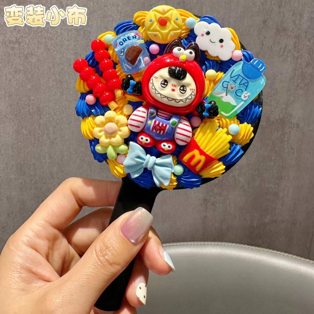 Cartoon Decoden DIY Mirror Kit