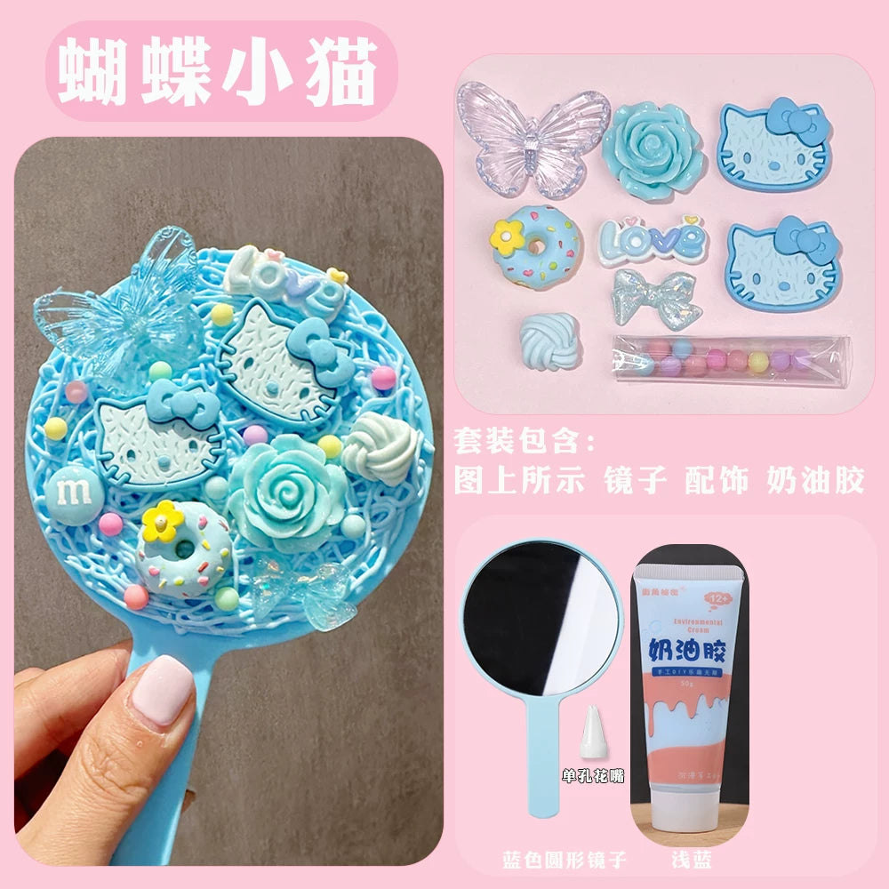 Cartoon Decoden DIY Mirror Kit