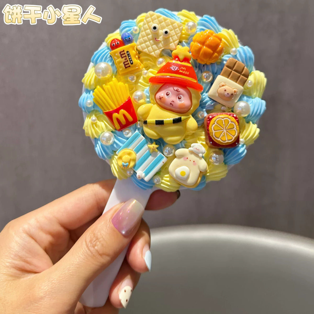 Cartoon Decoden DIY Mirror Kit