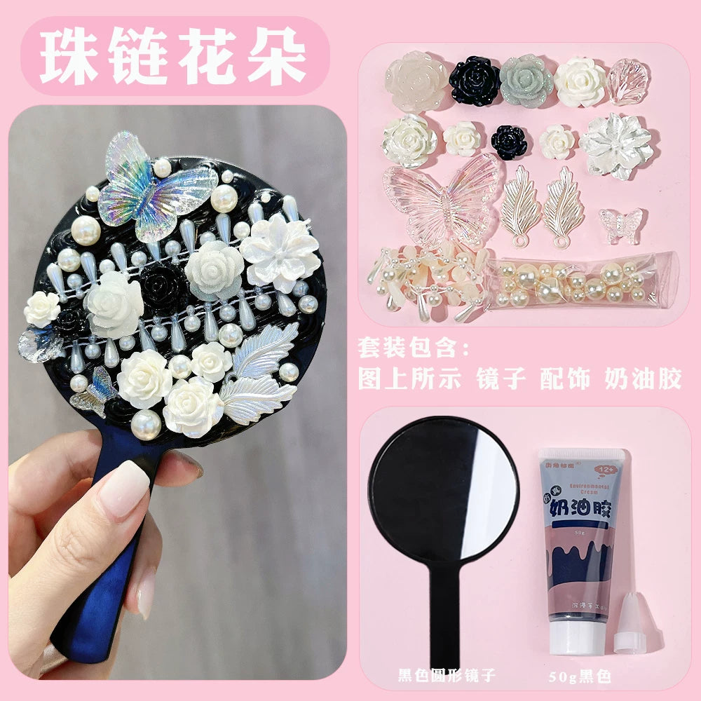 Cartoon Decoden DIY Mirror Kit