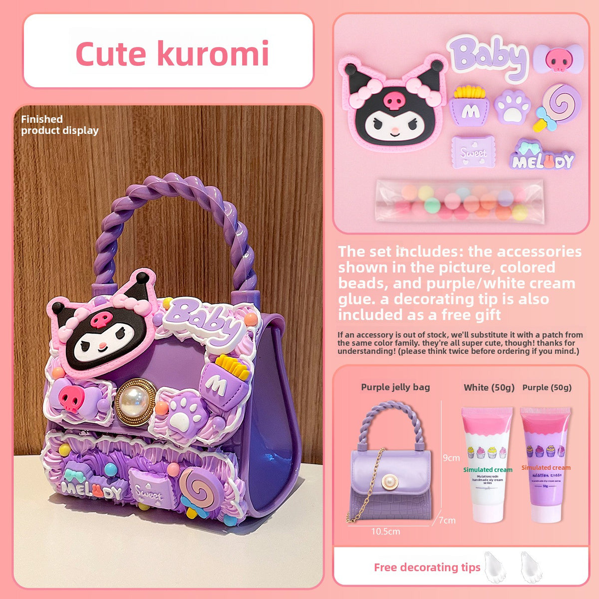 Decoden DIY Crossbody Bag  Kit